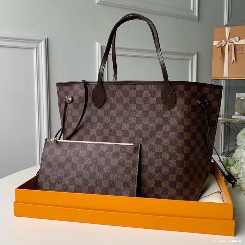 Official oldcobbler VUITTON NEVERFULL LOUIS MM 0825